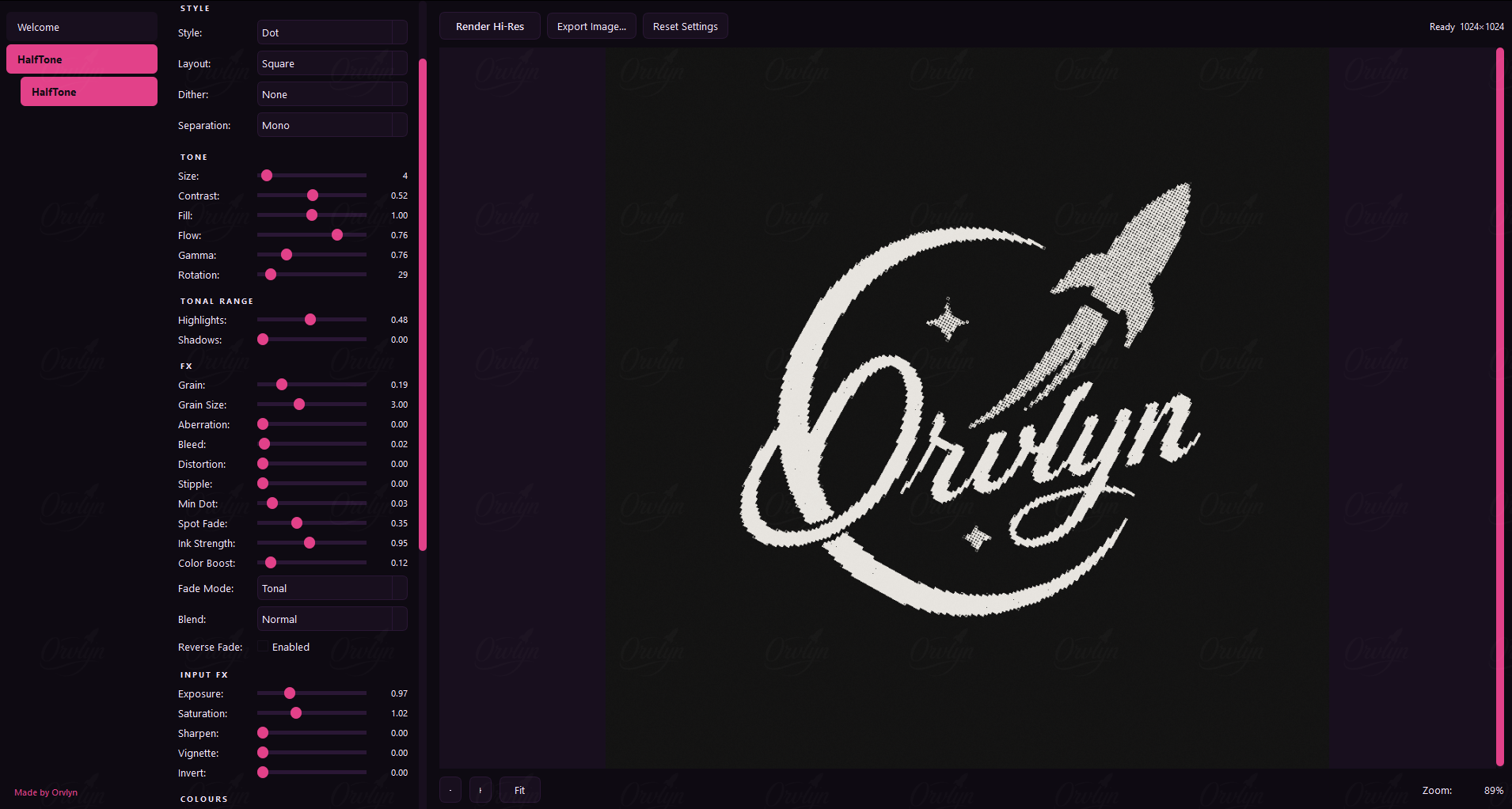 Halftone App Artwork